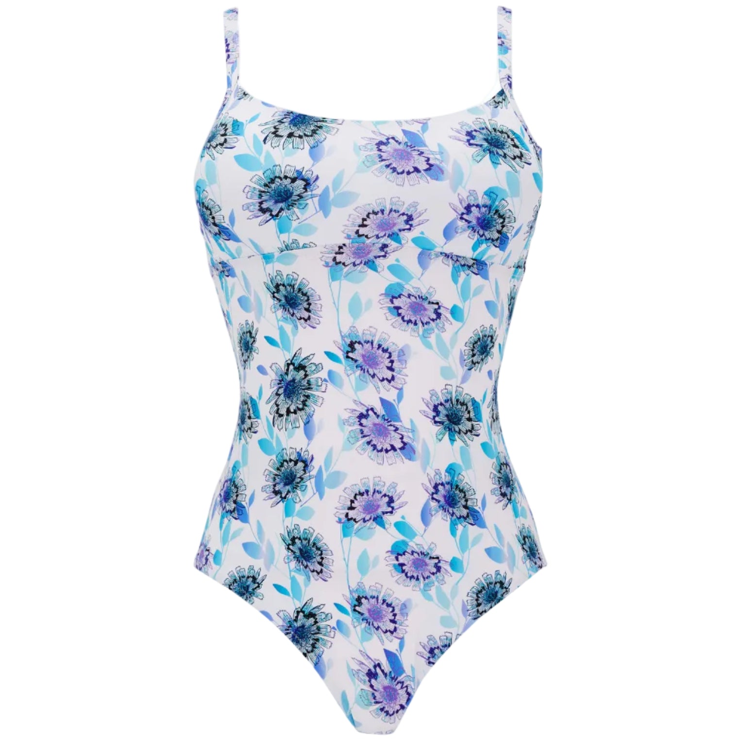 Women | Flash Flower Swim | Purple Blue