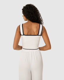 Women | Forevermore Knitted Top | White