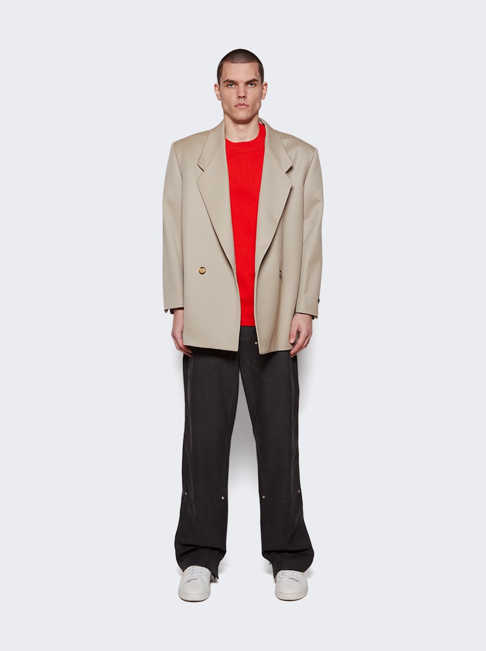 Men | Fear of God | Eternal Twill Wool Suit Jacket | Dusty Beige