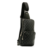 Louis Vuitton Pre-Owned Damier Graphite Avenue Sling | Women | Black