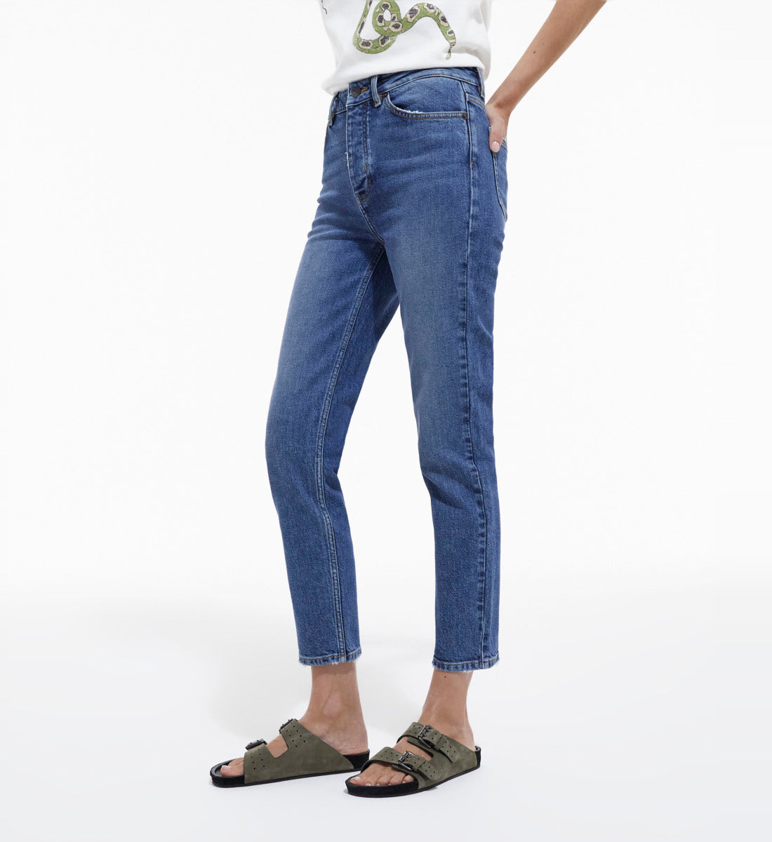 Slim-Fit Jeans | Women | Blue Denim