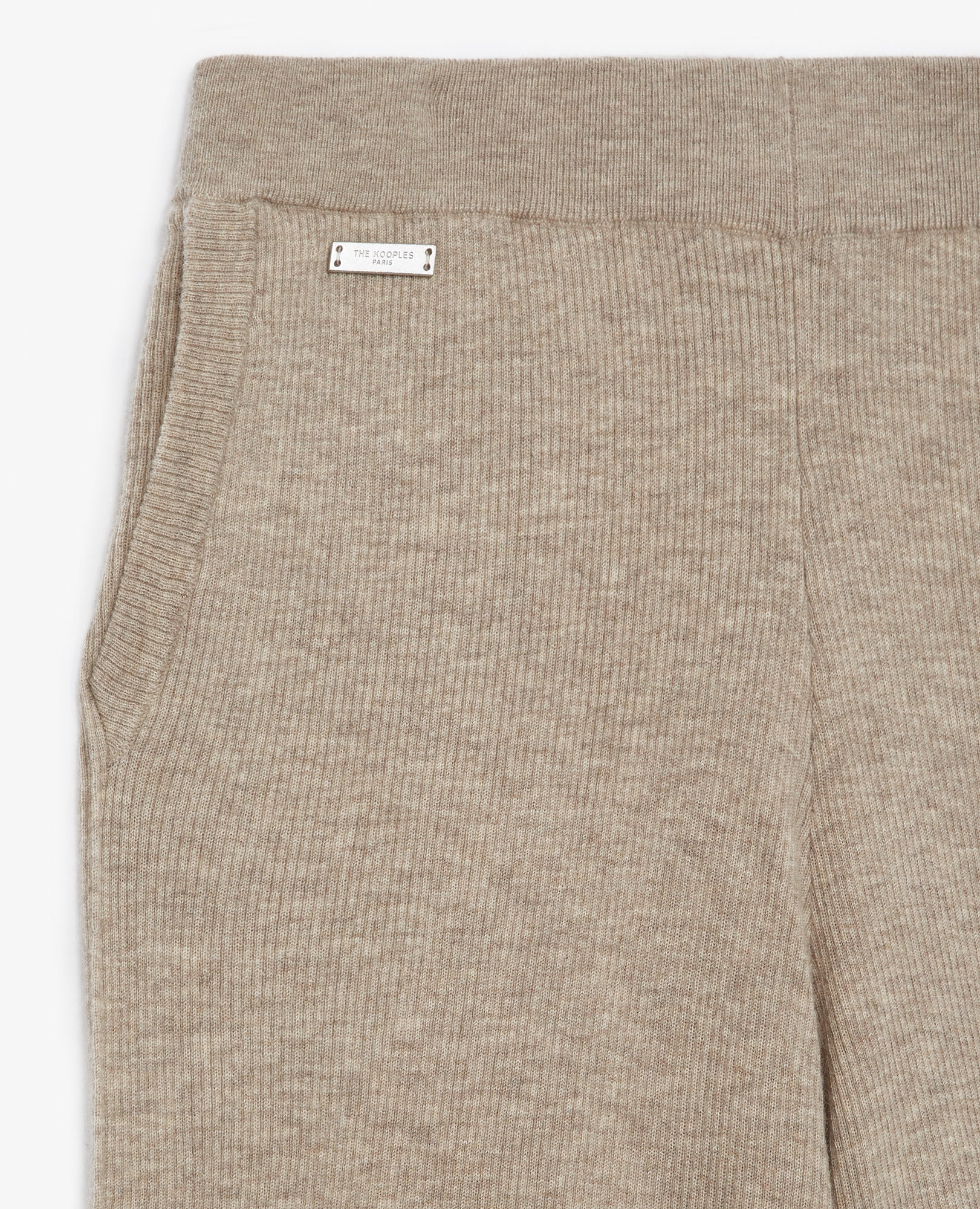 Roomy Wool And Cashmere Pants | Women | Beige