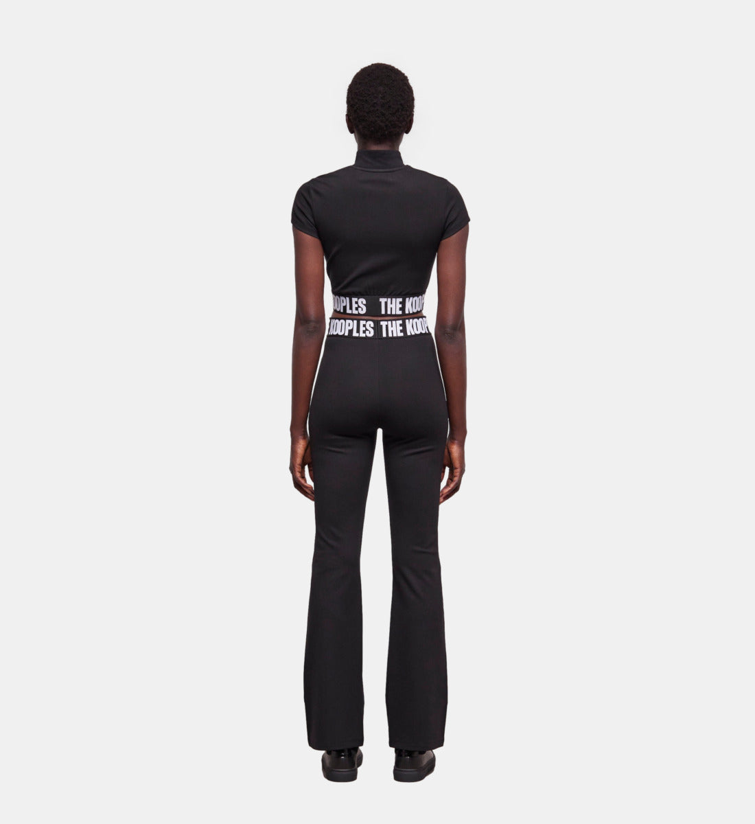 Logo Flared Pants | Women | Black