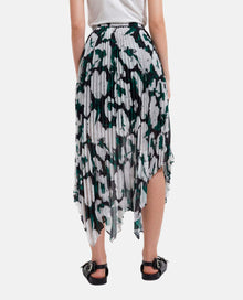 Long Printed Skirt | Women | Ecru