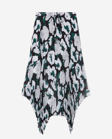 Long Printed Skirt | Women | Ecru