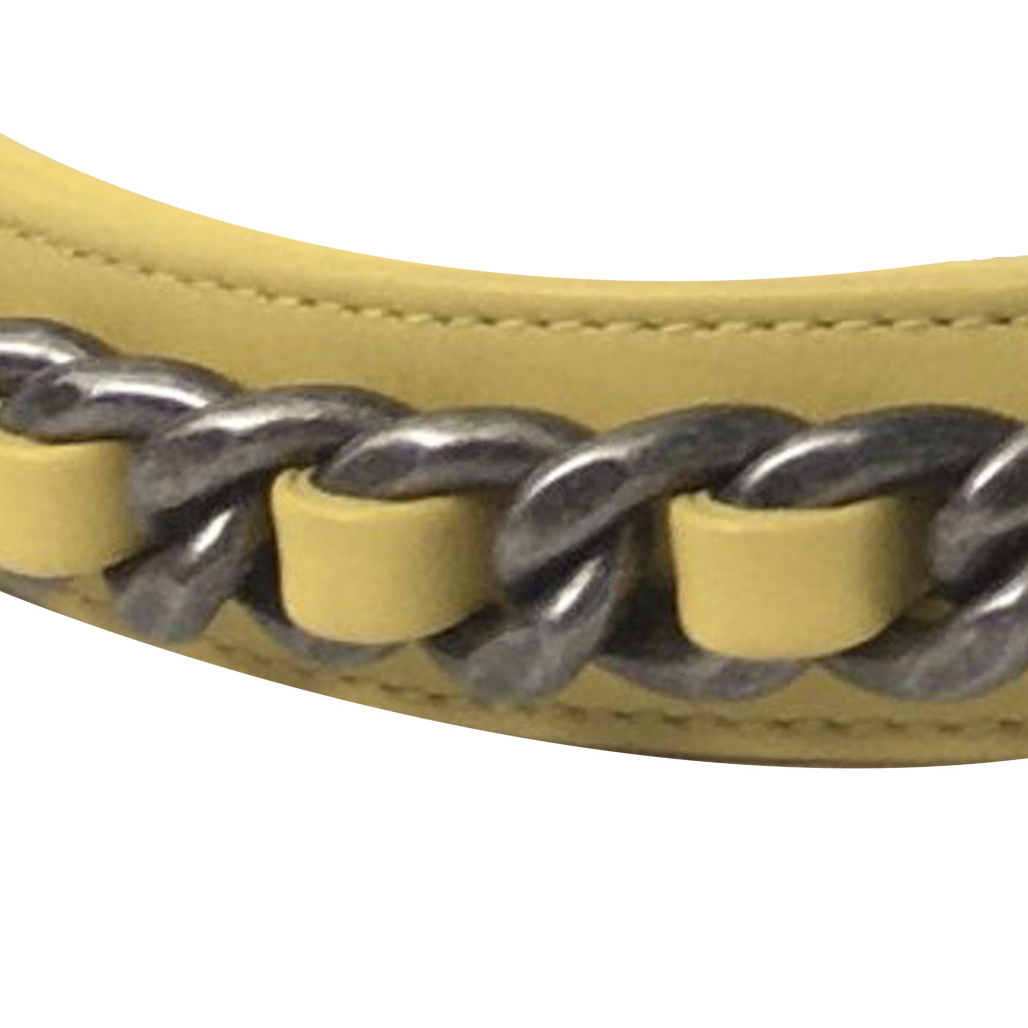 Chanel | Pre-Owned Medium Canvas 19 Flap | Yellow