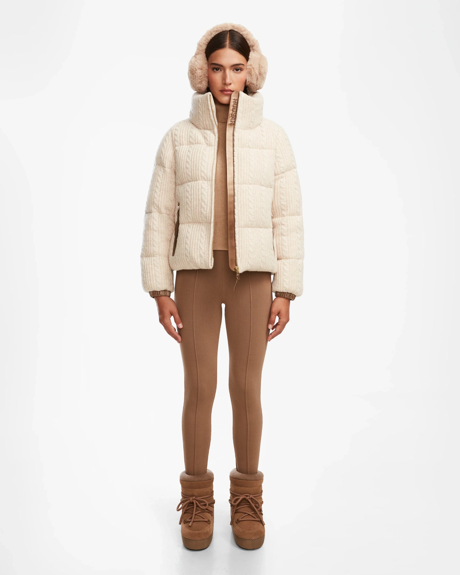 Women | AMELIE Down Puffer | Beige