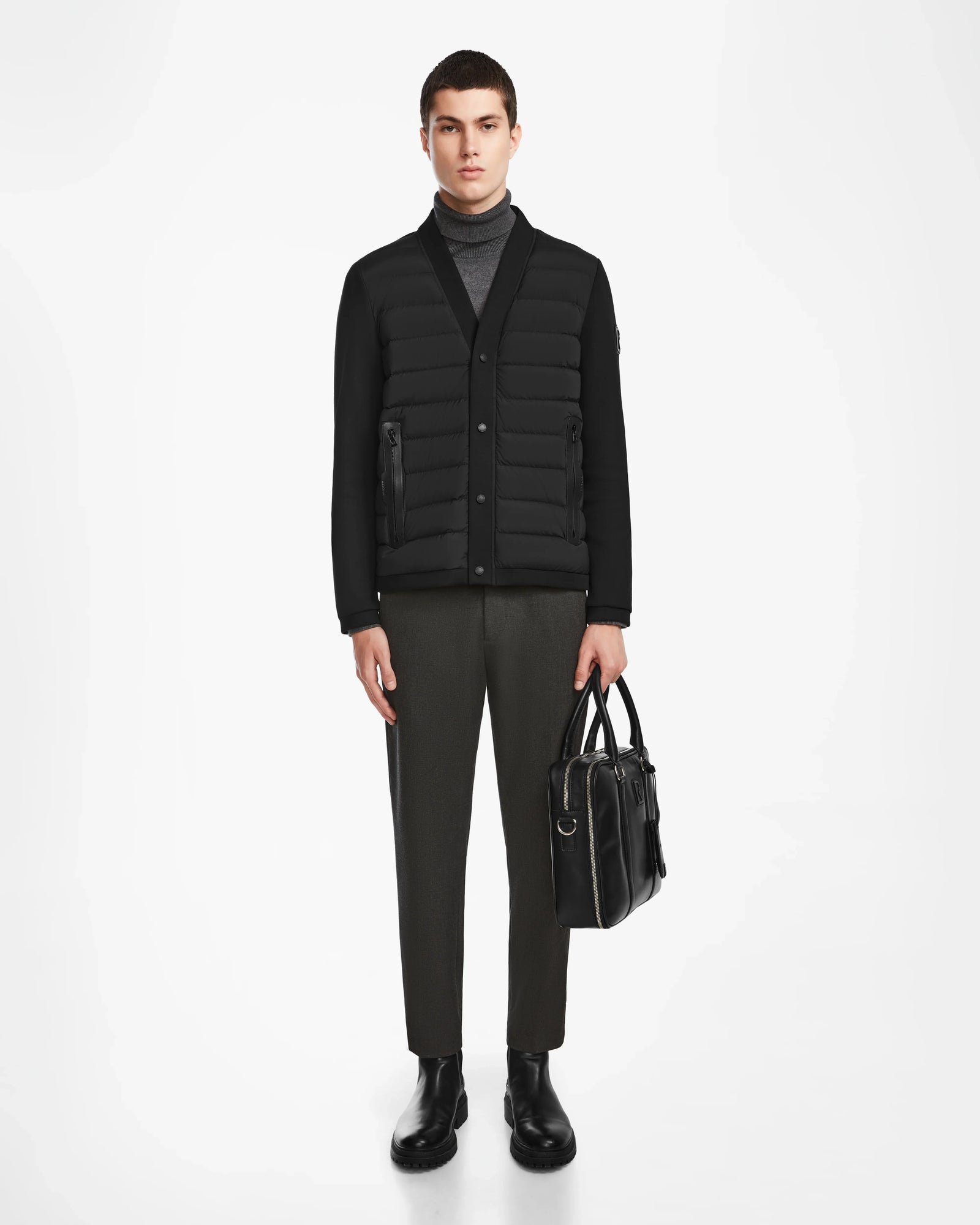 Men | ATOM Lightweight Down Jacket | Black