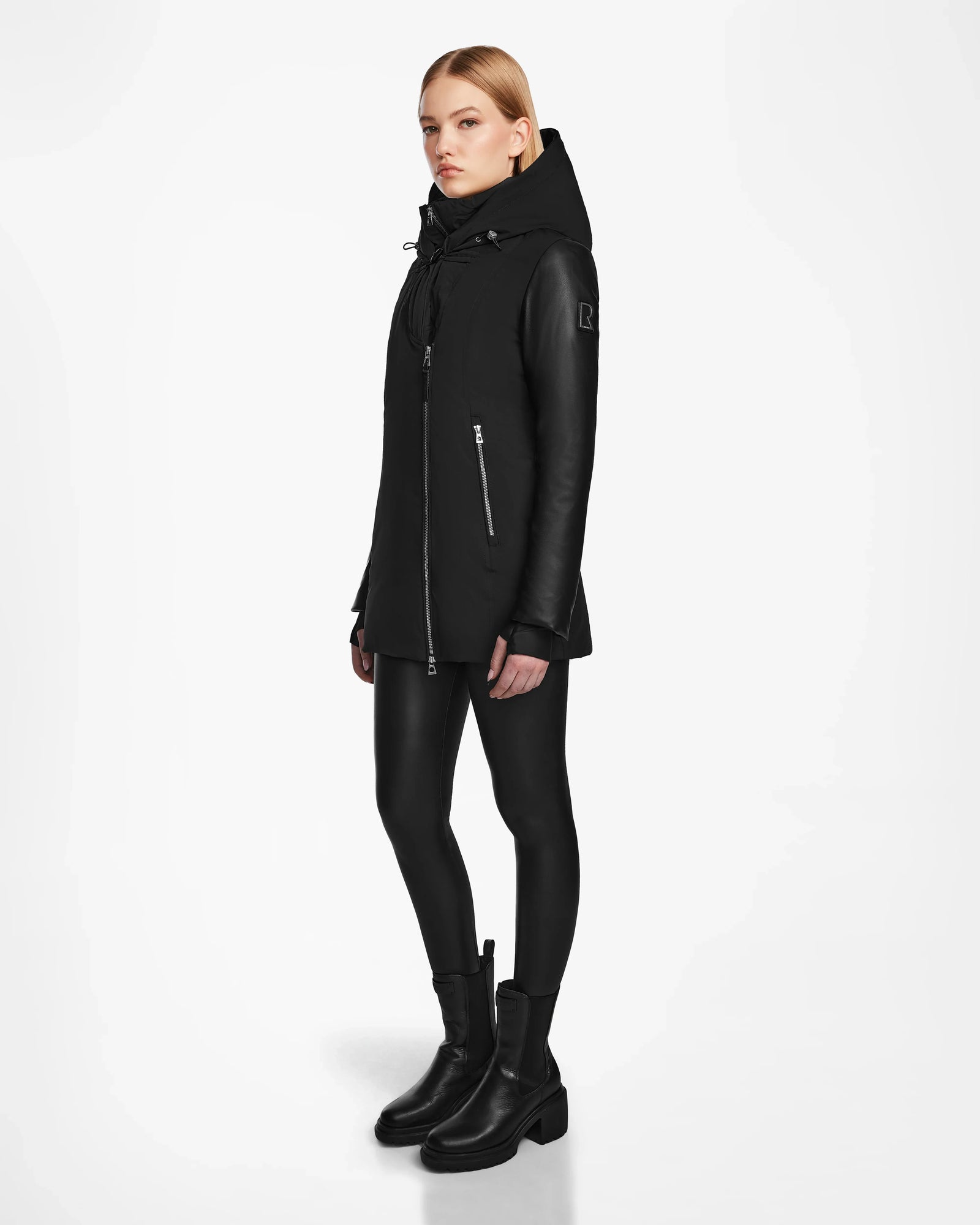Women | AURORE R Down Parka | Black