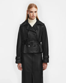 Women | CASSIE S Leather Jacket | Black