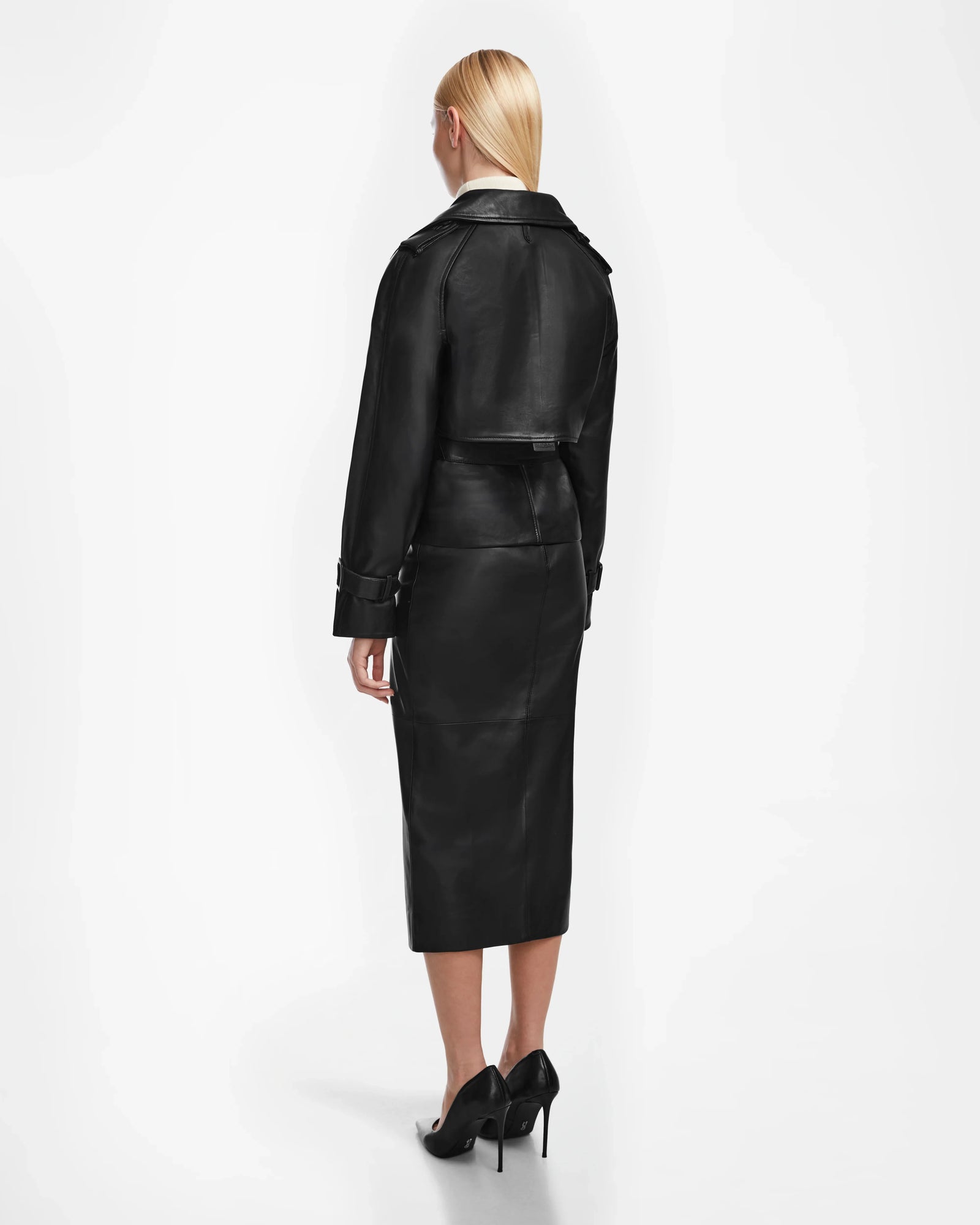 Women | CASSIE S Leather Jacket | Black