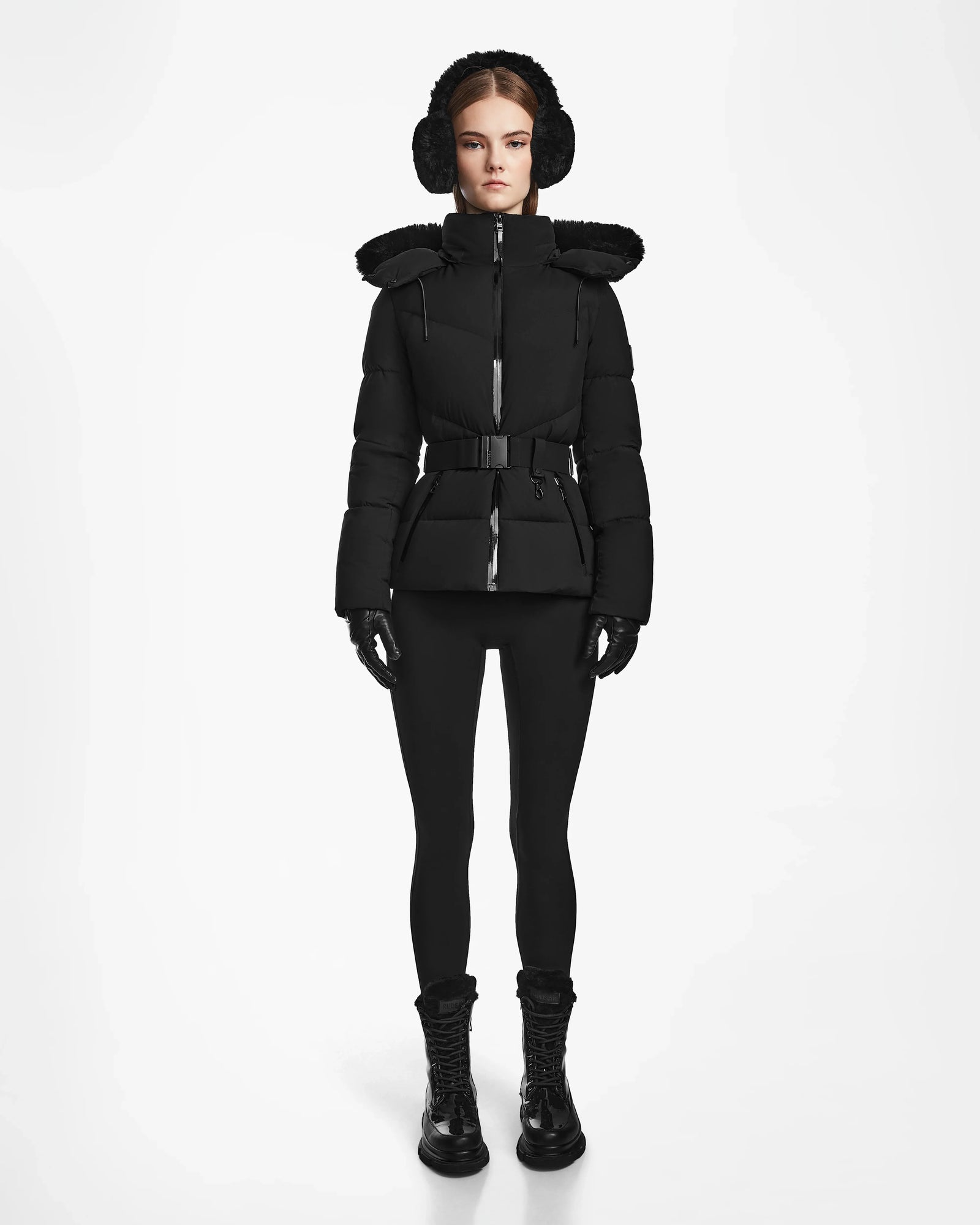 Women | CHRISTELLE M Down Puffer | Black