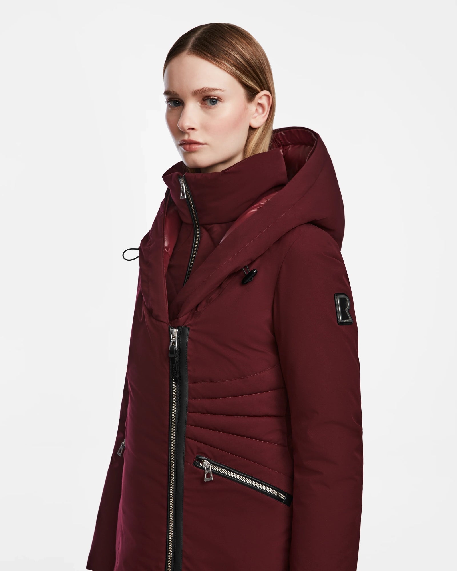 Women | CORA Down Parka | Wine
