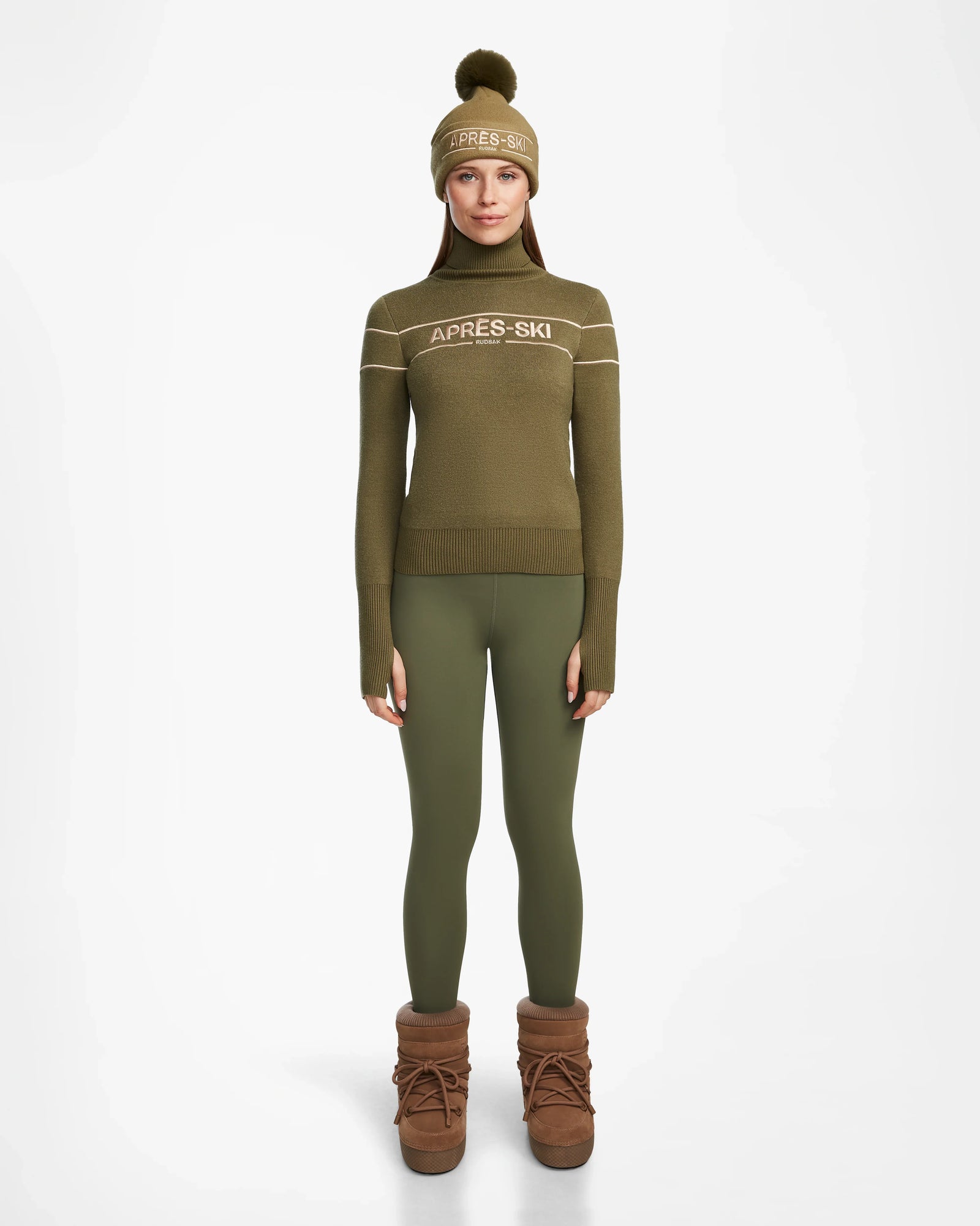 Women | ERIKA Ski Sweater | Loden Green