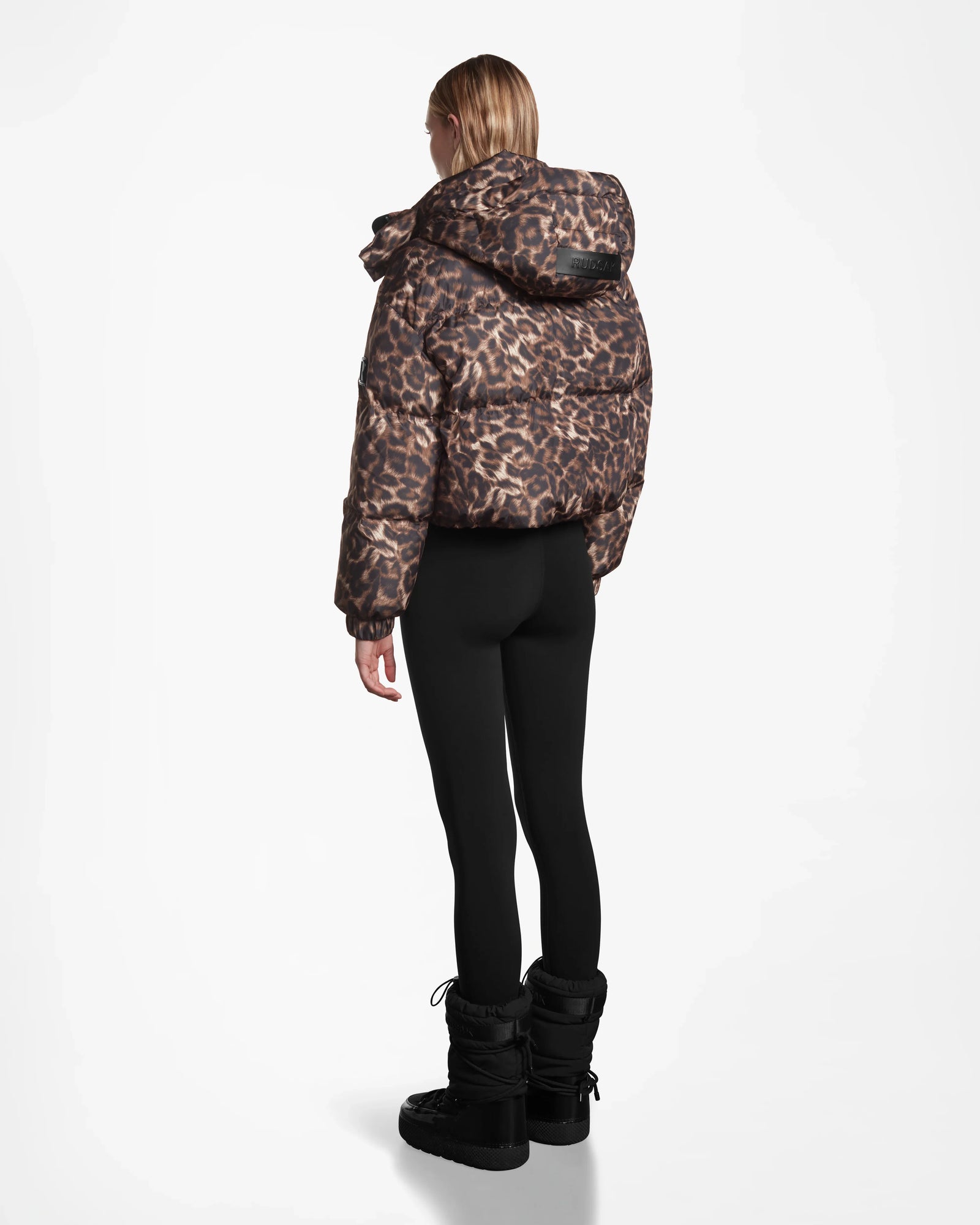 Women | KARLEE Down Puffer | Leopard