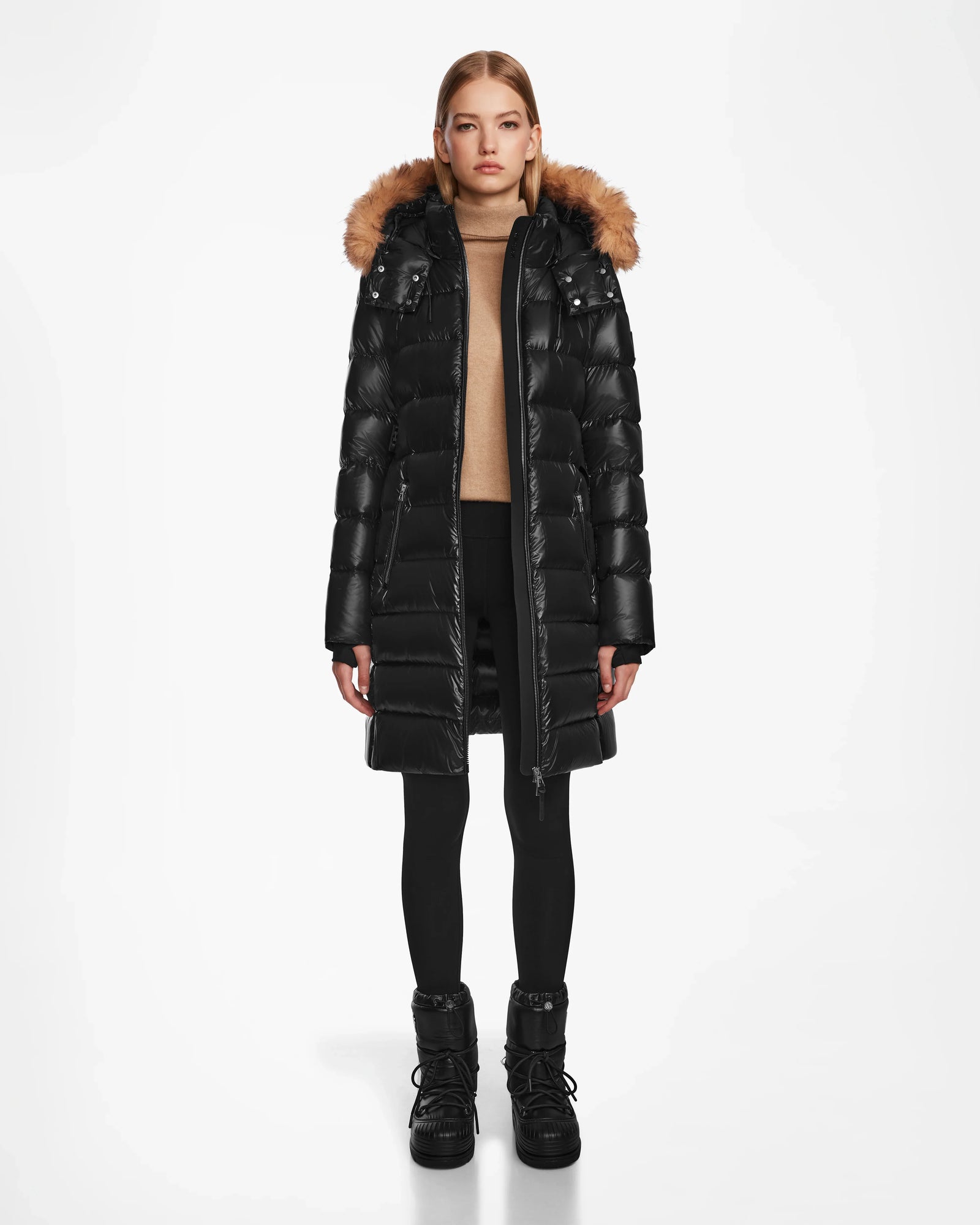 Women | LILITH Down Puffer | Black