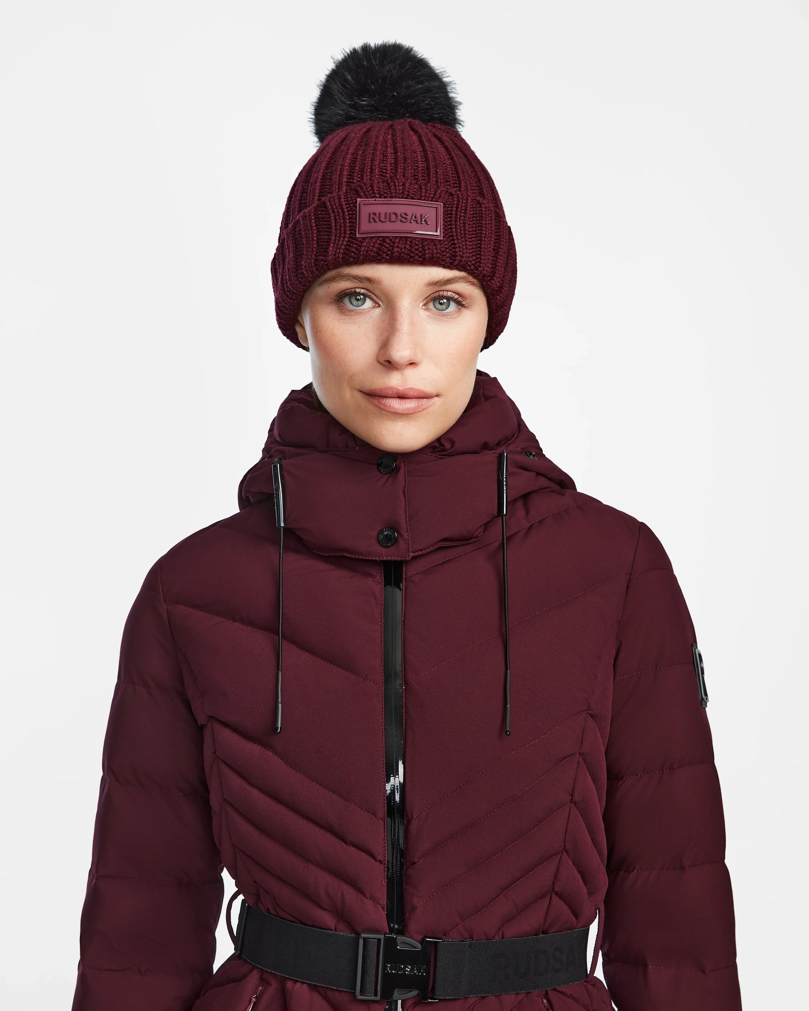 Women | Down Puffer Mikky M L123520 | Wine