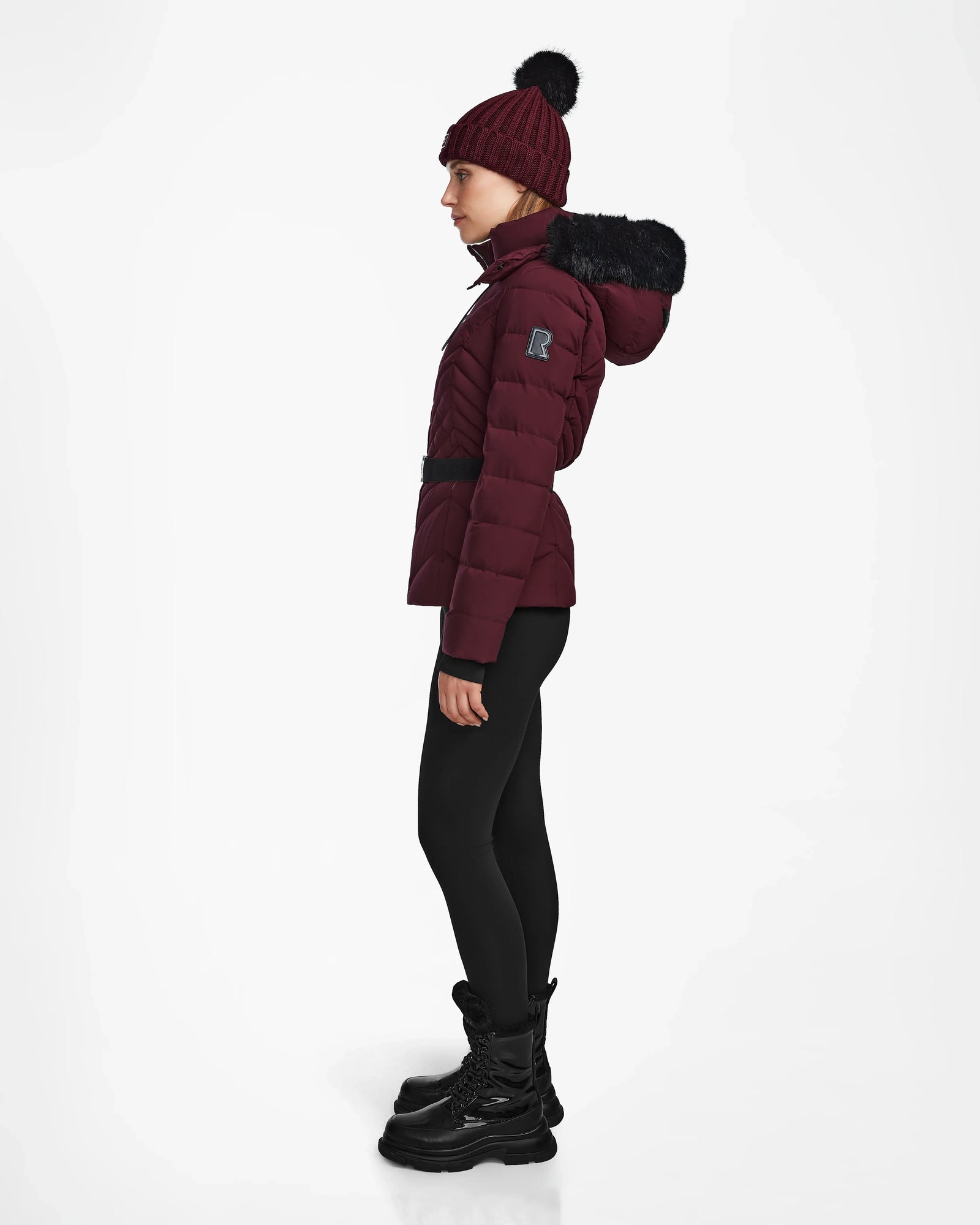 Women | Down Puffer Mikky M L123520 | Wine