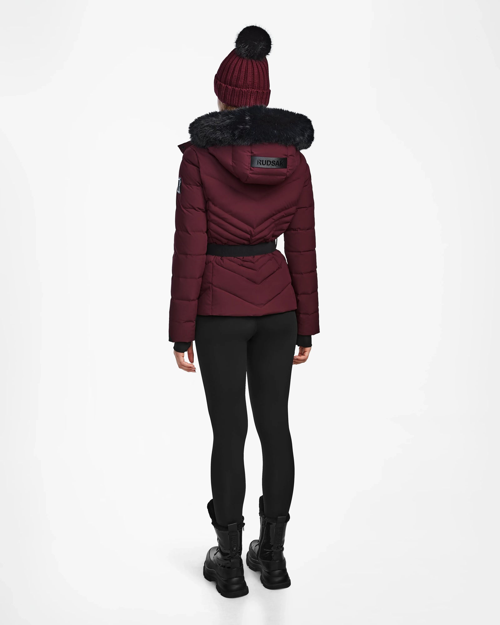 Women | Down Puffer Mikky M L123520 | Wine