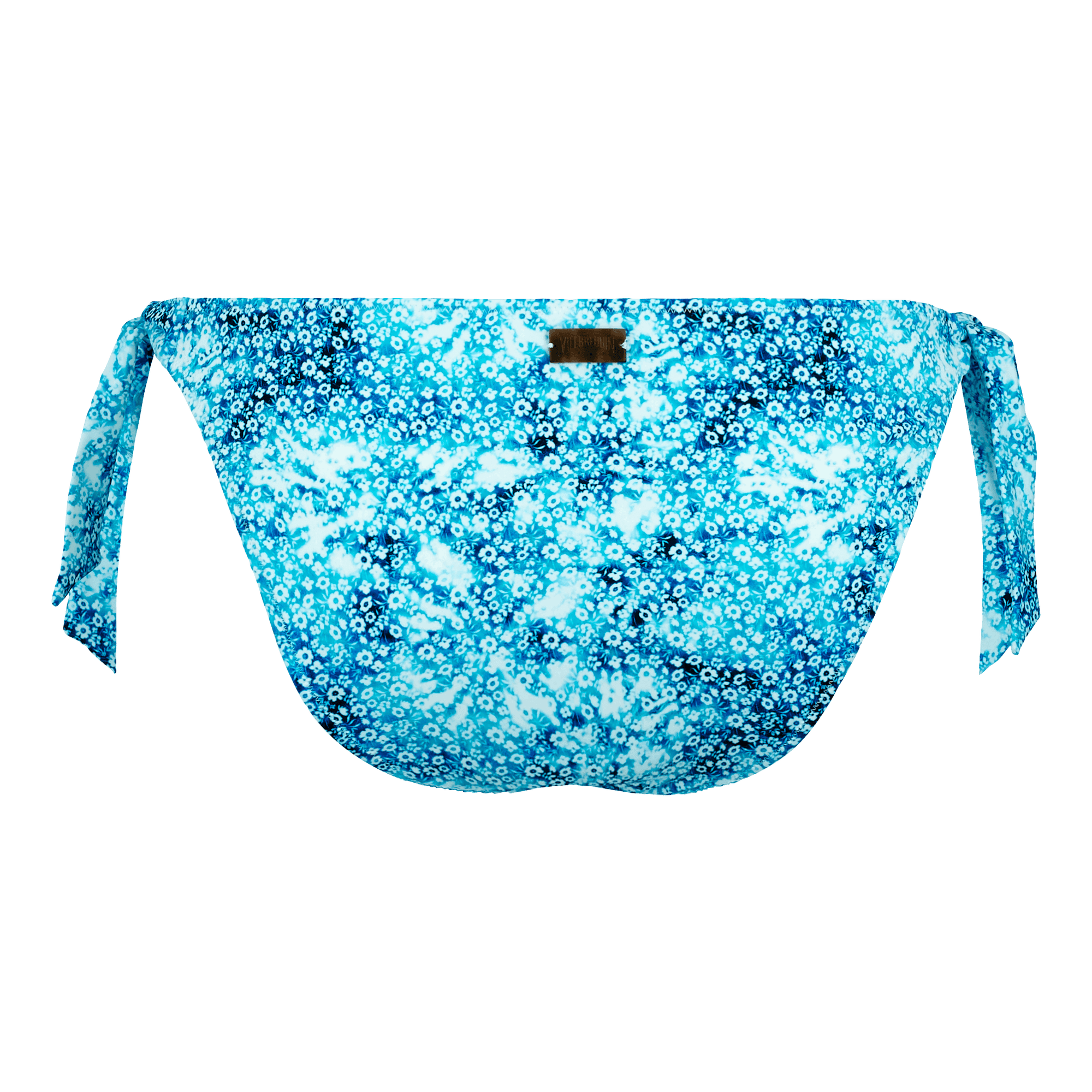 Women | Flower Tye & Dye Jersey Swim Bottom | Navy