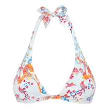 Women | Peace Trees Swim Top | White