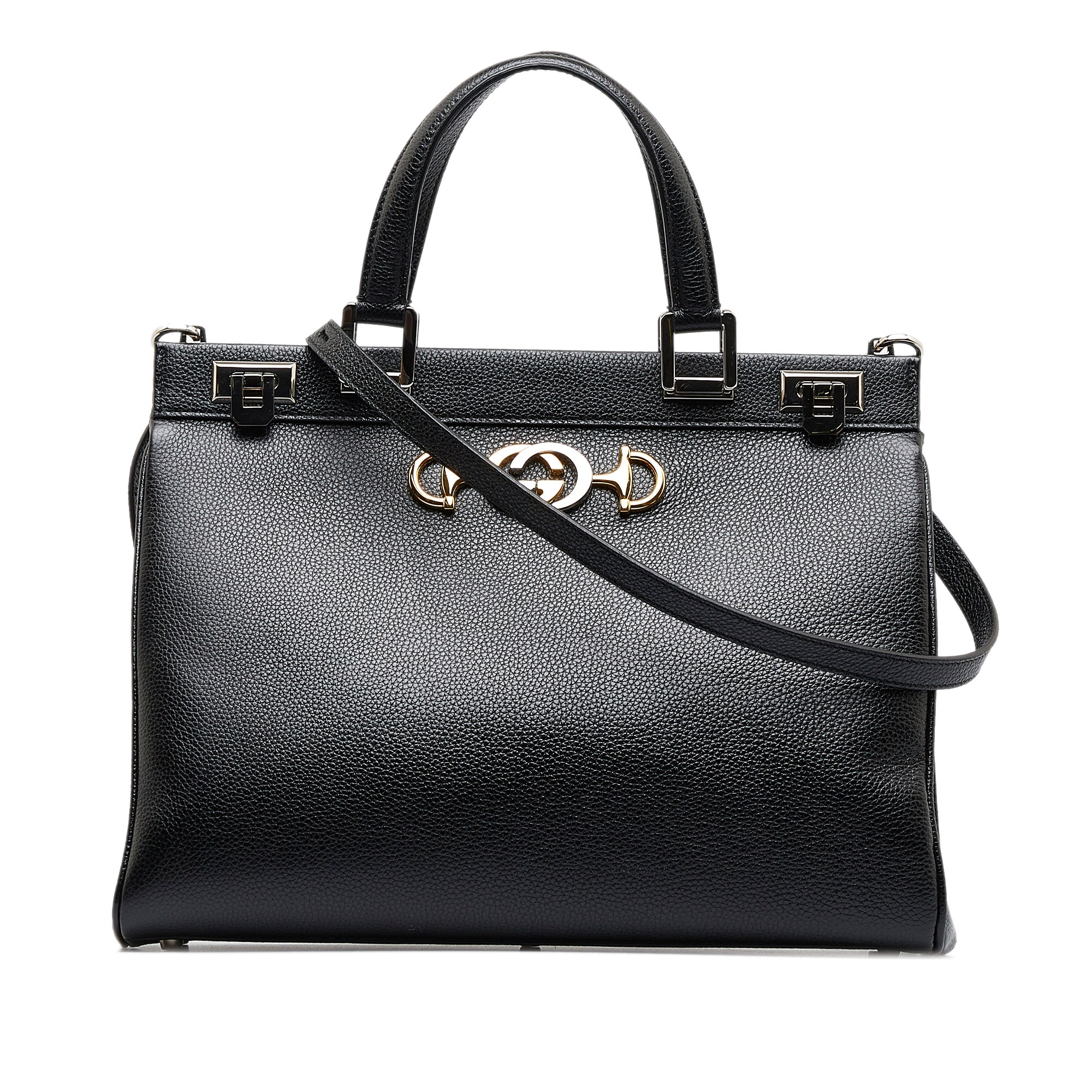 Gucci Pre-Owned Medium Zumi Satchel | Women | Black