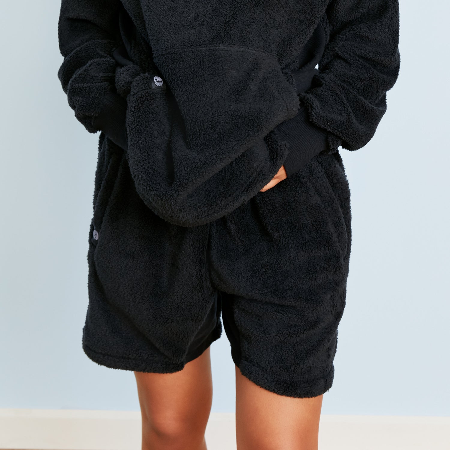 Sherpa Fleece Short | Black