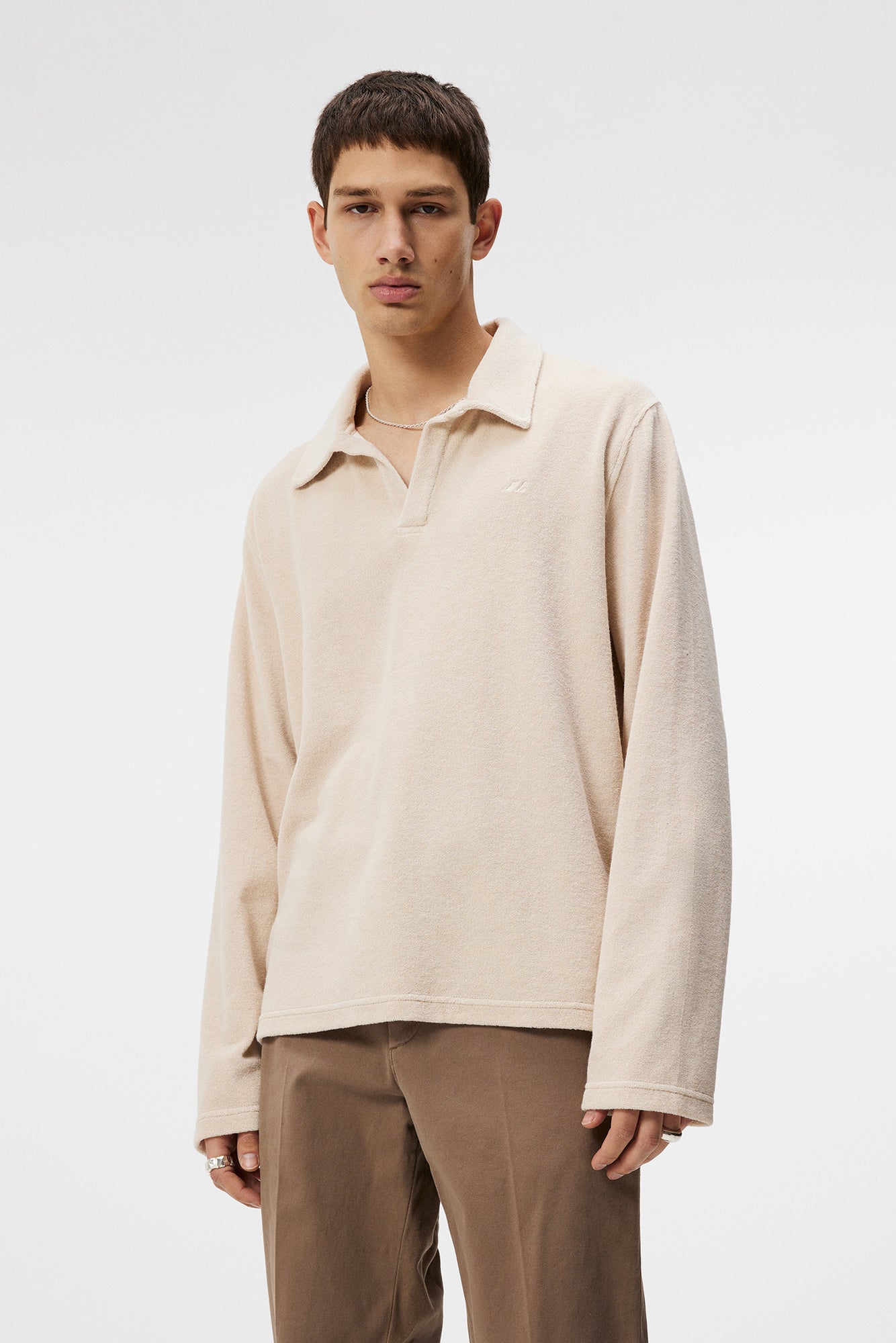 Men | Thomas Terry Shirt | Moonbeam