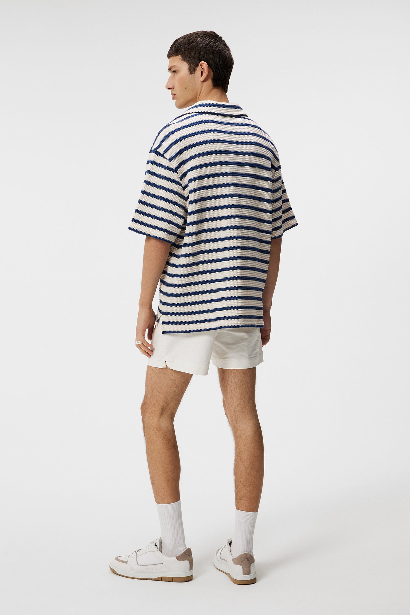 Men | Tiro Resort Stripe Shirt | Estate Blue