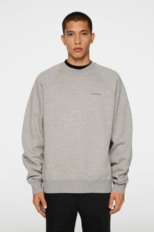 Men | Callan Crew Neck | Light Grey Melange