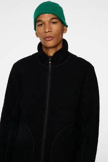 Men | Dustin Wool Fleece Jacket | Black