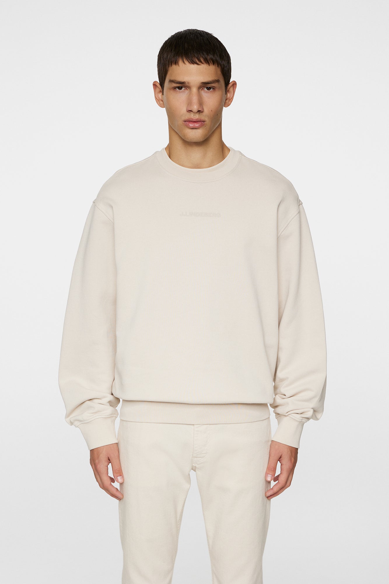 Men | Callan Crew Neck | Moonbeam