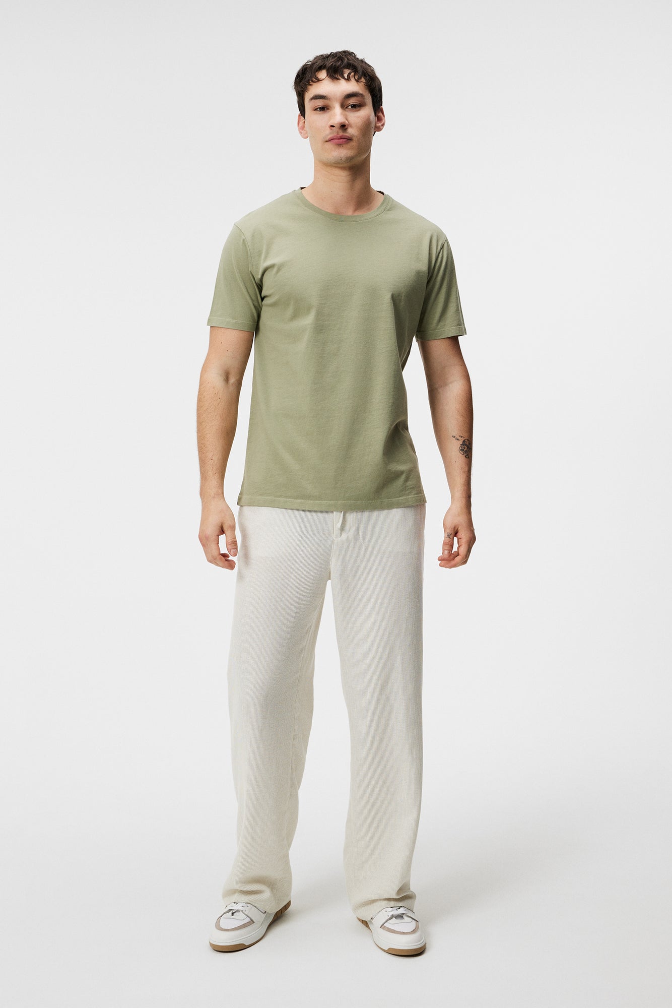 Men | Sid Basic T-Shirt | Oil Green