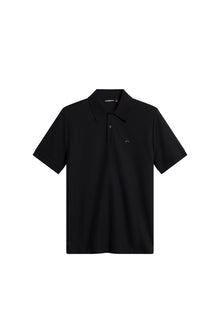 Rudy slim Polo Pique in Black by J.Lindeberg