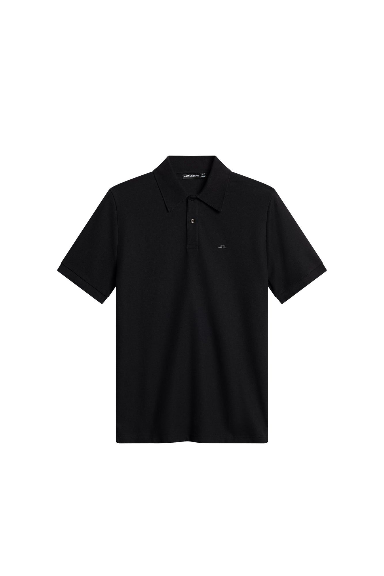 Rudy slim Polo Pique in Black by J.Lindeberg