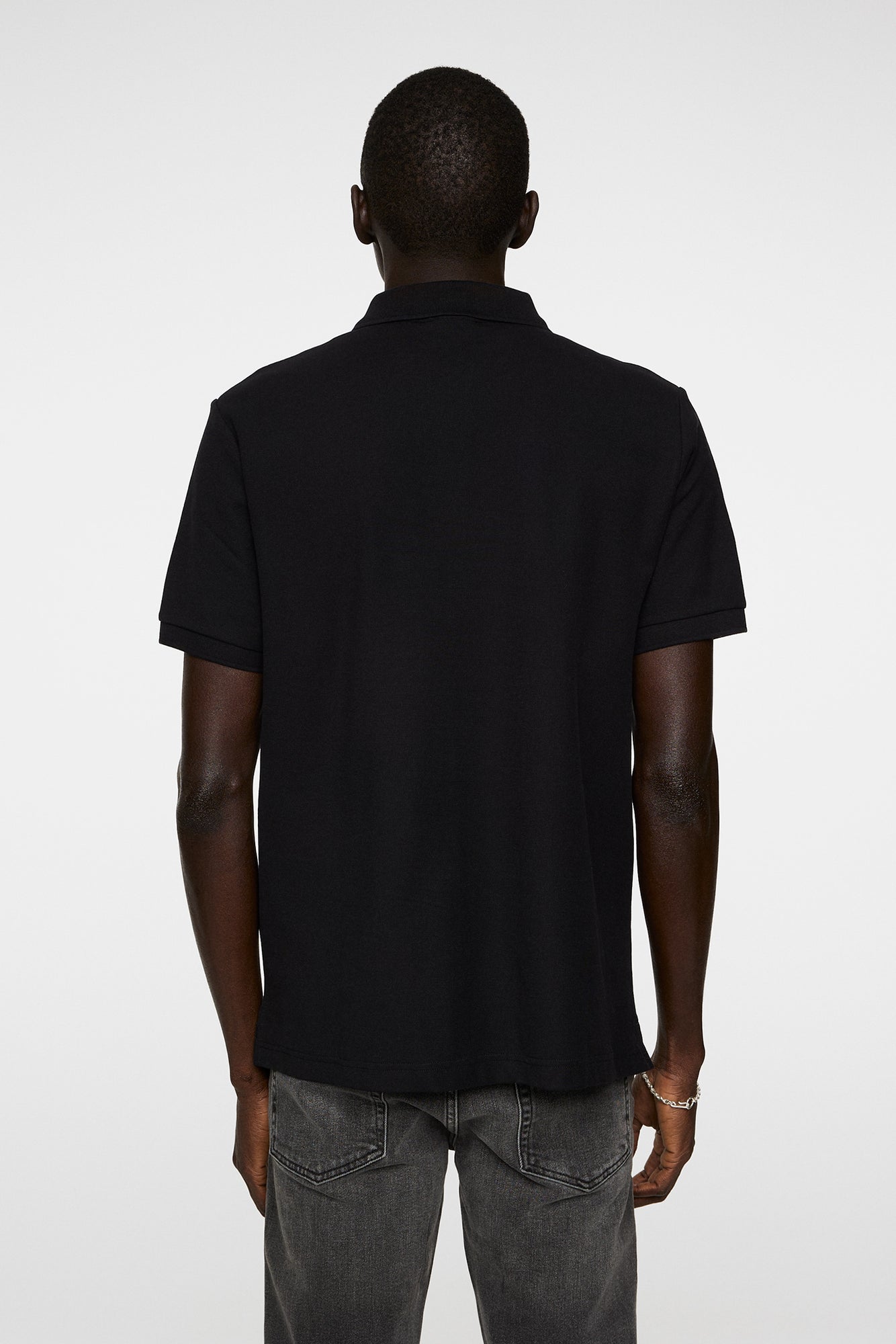 Men | Rudy Slim Polo Pique | Black