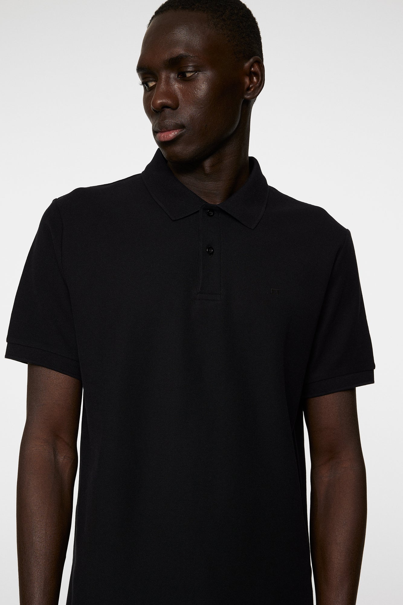 Men | Rudy Slim Polo Pique | Black