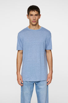 Men | Coma Linen Tee | Rain Washed