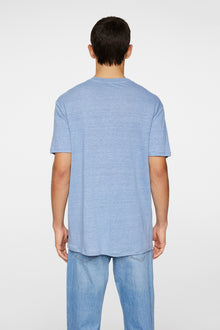 Men | Coma Linen Tee | Rain Washed