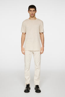 Men | Coma Linen Tee | Moonbeam