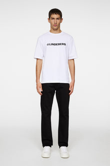 Men | Parcy Logo Tee | White