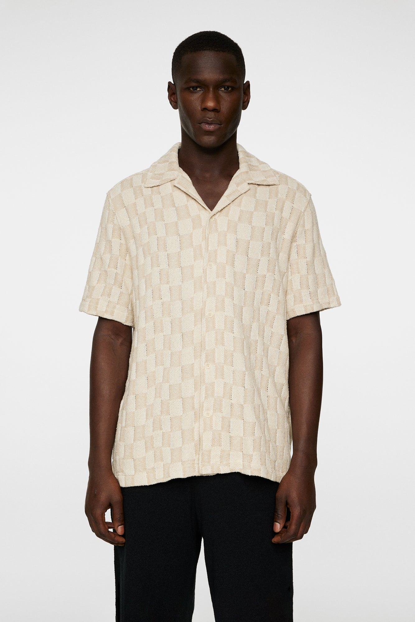 Men | Torpa Resort Jersey Shirt | Bridge Stack Moonbeam