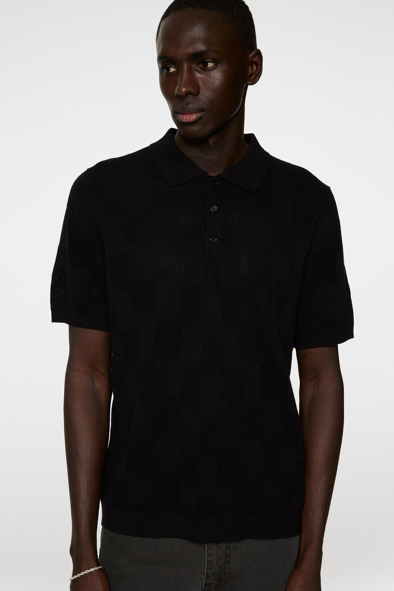 Men | Reymond Stacked Bridge Polo | Black