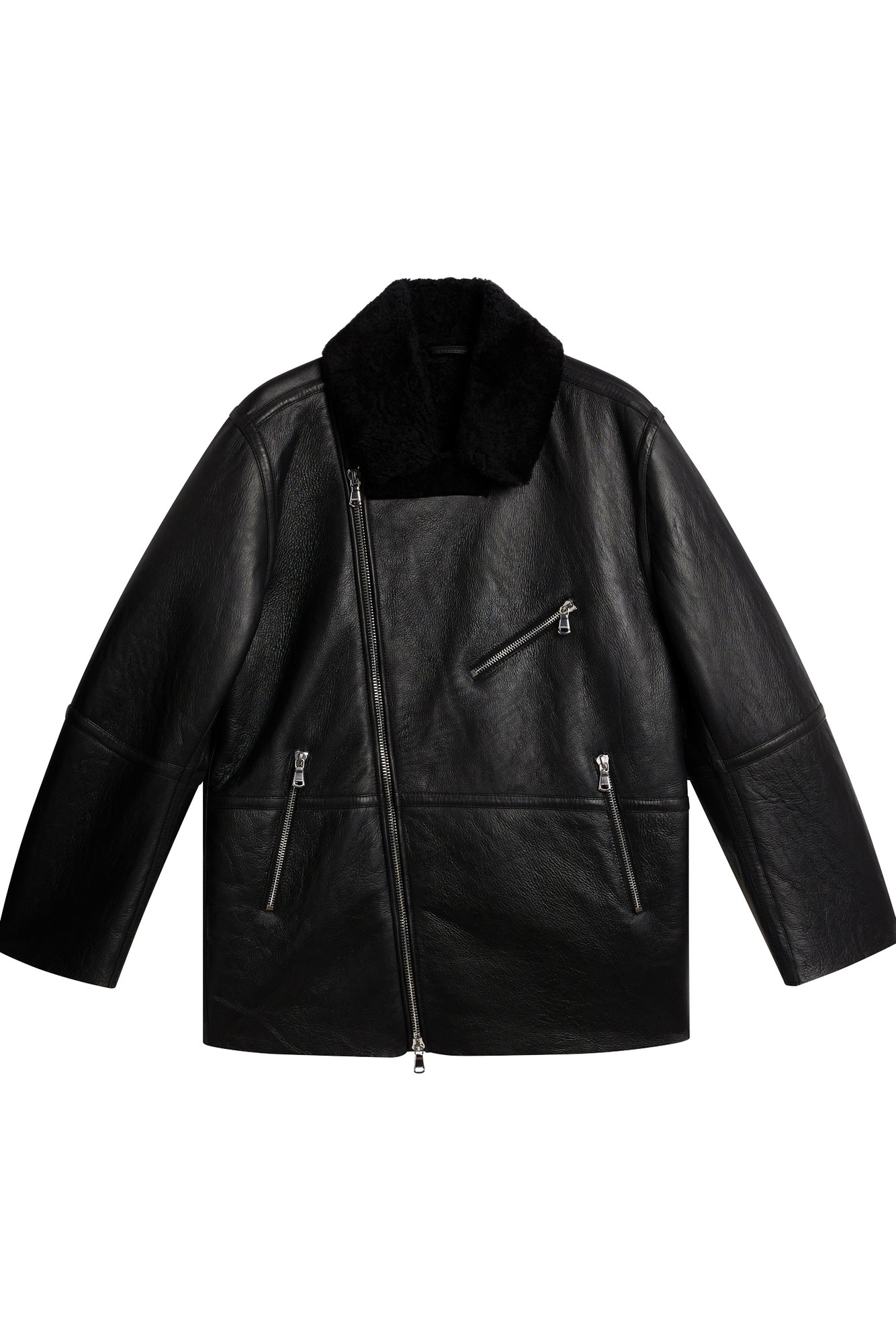 Men | Sutton Shearling Jacket | Black