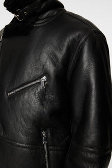 Men | Sutton Shearling Jacket | Black