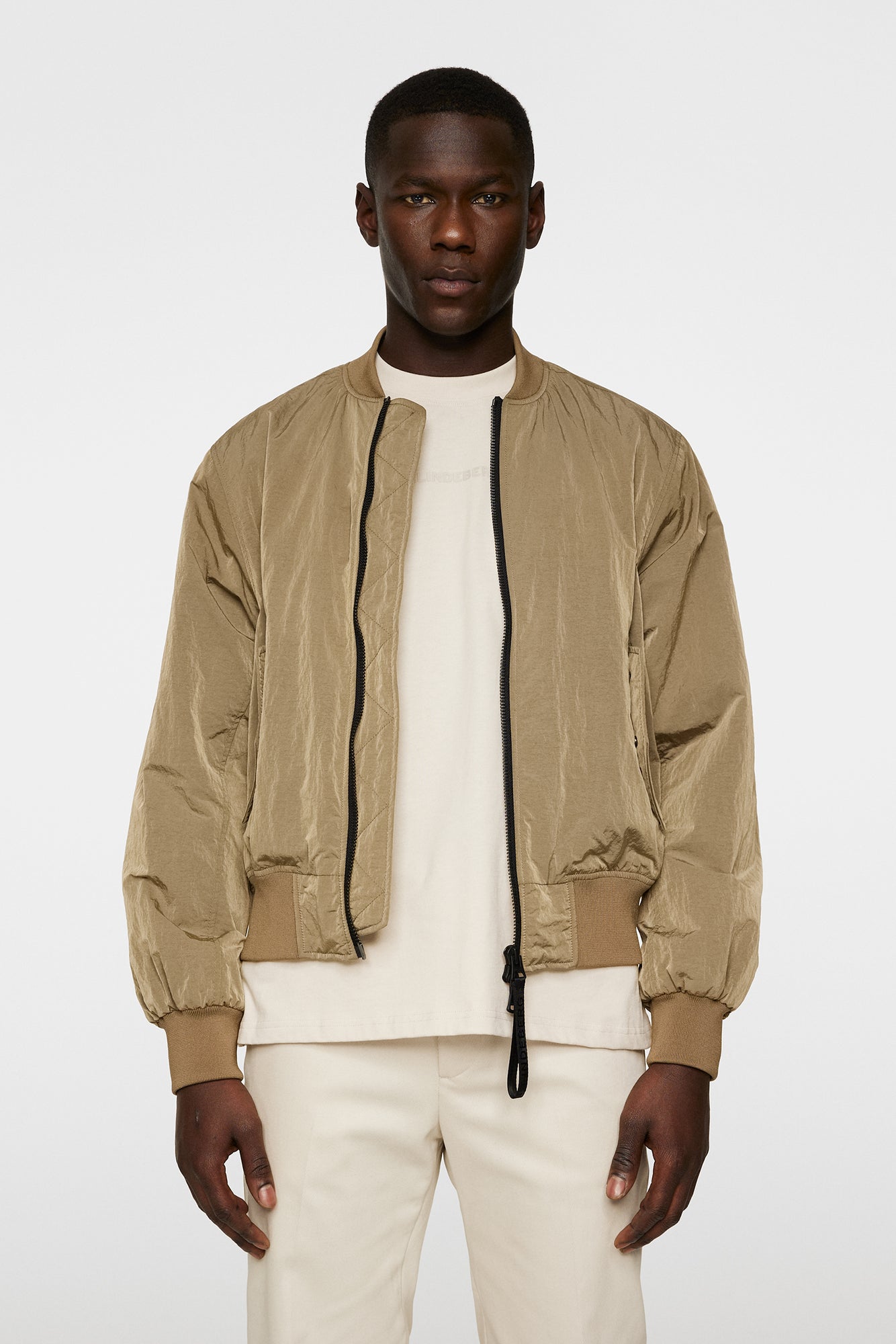 Men | Bradfield Crinkle Bomber Jkt | Batique Khaki