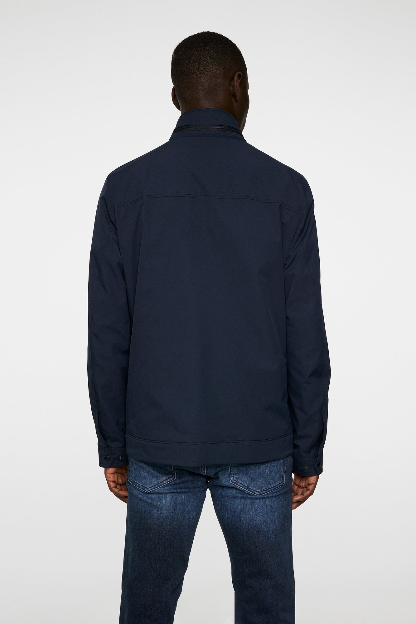 Men | Bailey Poly Jacket | JL Navy