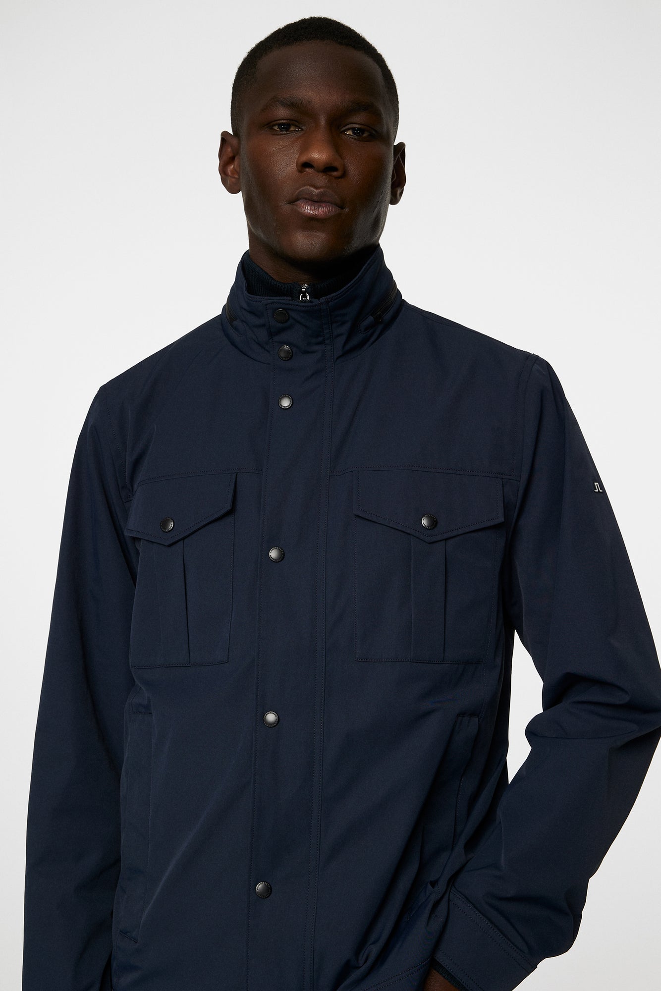 Men | Bailey Poly Jacket | JL Navy