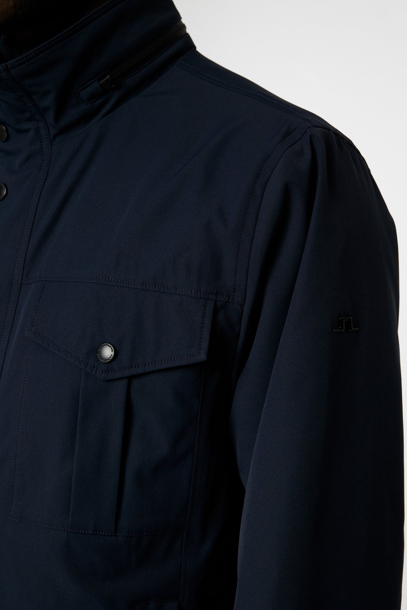 Men | Bailey Poly Jacket | JL Navy