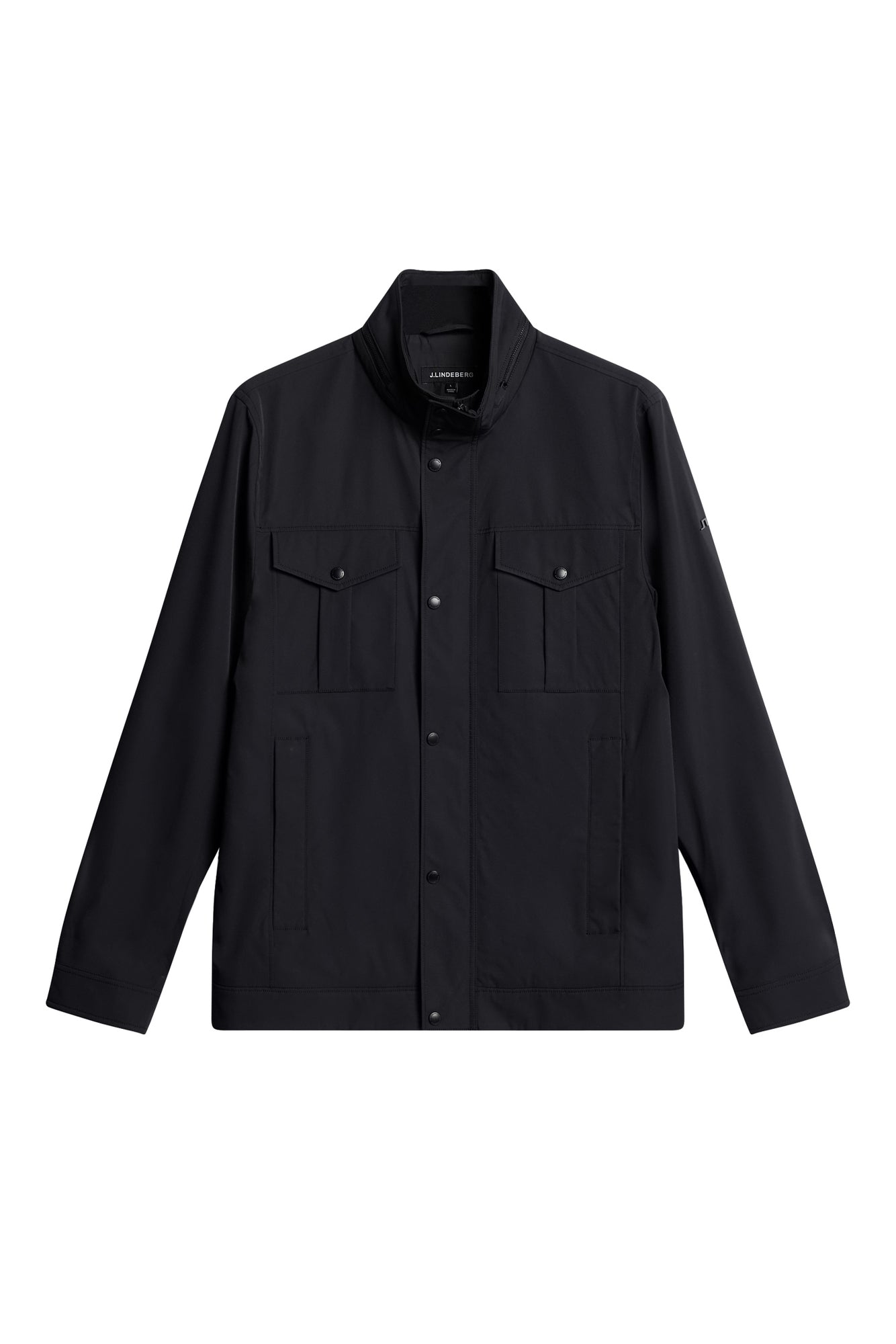 Bailey Poly Jacket in Black by J.Lindeberg